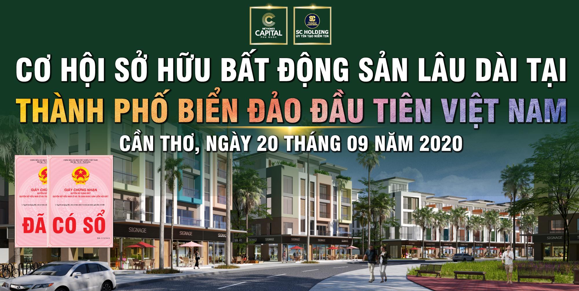 Meyhomes Capital Phú Quốc tung chính sách bán hàng hấp dẫn tháng 09/2020